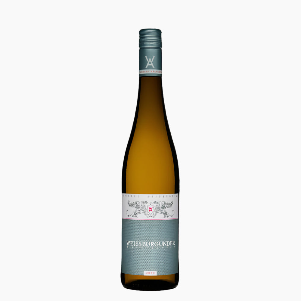 Weingut Andres Weissburgunder & Chardonnay Flasche

