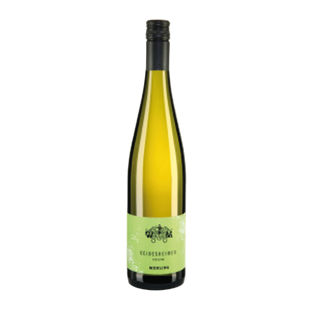 Deidesheimer Riesling Weingut Mehling Weinflasche mit Etikett